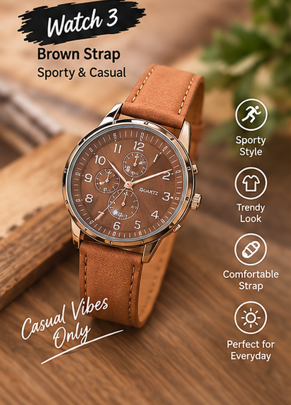 Stylish Men's & Unisex Quartz Watches – Classic & Casual Wristwatch Collection  Copy title